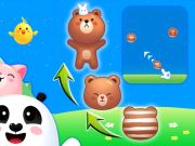 Juego Merge de animales: tirador de burbujas en línea