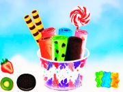 Juego Cono de rollo de helado de bricolaje en línea