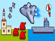 Juego Avión de bombardero: 2D Air Strike en línea