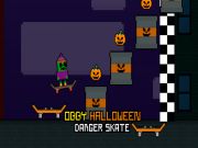 Juego Obby Halloween Danger Skate en línea