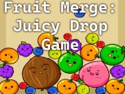 Juego Fusión de frutas: juego de gota jugoso en línea