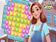Juego Match-3: sala de ensueño en línea