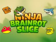 Juego Ninja Brainrot Slice en línea