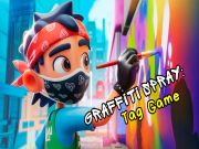 Juego Etiquetas de graffiti: pintura en aerosol en línea