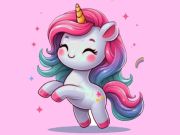 Juego Desafío para colorear de unicornio en línea