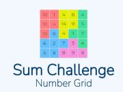 Juego Cuadrícula de número de desafío de suma en línea