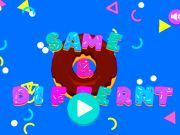 Juego Donut mismo y diferente en línea