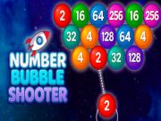 Juego Número de tirador de burbujas en línea