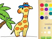 Juego Libro para colorear de animales fáciles para niños en línea
