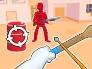 Juego Stickman Archer: disparando flechas en los rojos en línea