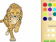 Juego Libro para colorear de animales salvajes en línea