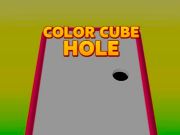 Juego Agujero de cubo de color en línea