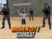 Juego Combate de la ciudad roto en línea