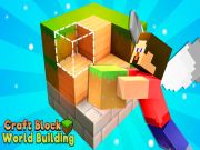 Juego Edificio del mundo de bloques de artesanía en línea