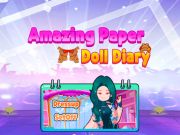 Juego Increíble diario de muñeca de papel en línea