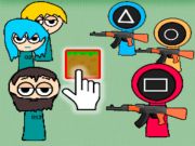 Juego Juego de calamares de arena crea un desafío en línea