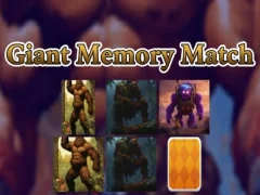 Juego Partido de memoria gigante en línea Juego Partido de memoria gigante en línea
