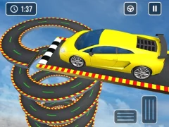 Juego Juegos de rampas de acrobacias de mega coches en línea
