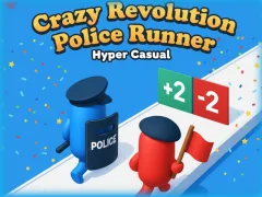 Juego Corredor policial de Crazy Revolution: hiper casual en línea