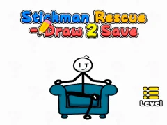 Juego Stickman Rescue Draw 2 Save en línea