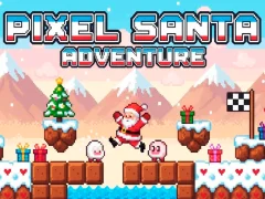 Juego Aventura de Papá Noel en píxeles en línea