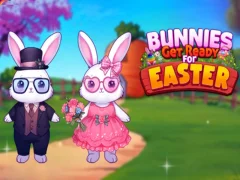 Juego Los conejitos se preparan para la Pascua en línea Juego Los conejitos se preparan para la Pascua en línea
