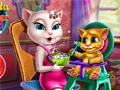 Juego Angela: Alimentar al Infantil en línea