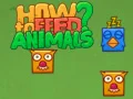 Juego ¿Cómo alimentar a los animales? en línea Juego ¿Cómo alimentar a los animales? en línea