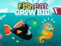Juego ¡Los peces comen y crecen grandes! en línea