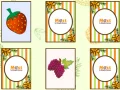 Juego Memoria de Frutas en línea