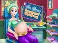 Juego Revisión de embarazo de la Reina de Hielo en línea