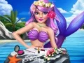 Juego Estilo de maquillaje de la princesa sirena en línea