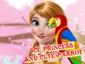 Juego Princesa de Hielo y Lindo Loro en línea