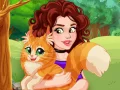 Juego Olivia adopta un gato en línea