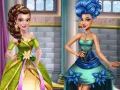Juego Princesa Muñeca vs. Villano: Vestir en línea Juego Princesa Muñeca vs. Villano: Vestir en línea