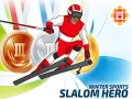 Juego Deportes de invierno: Héroe del slalom en línea