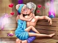 Juego Coqueteo en la sauna de la Reina de Hielo en línea Juego Coqueteo en la sauna de la Reina de Hielo en línea