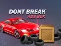 Juego No rompas la caja de anuncios en línea