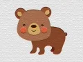 Juego Rompecabezas de Oso de Dibujos Animados en línea