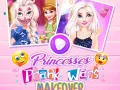 Juego El Cambio de Imagen de las Princesas en la Guerra de Bromas en línea