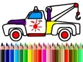 Juego De vuelta a la escuela: Pintura de camiones en línea