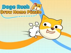 Juego Doge Rush Draw Home Puzzle en línea