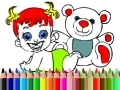 Juego De regreso a la escuela: Coloreando muñecas en línea