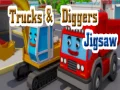 Juego Rompecabezas Camiones y Excavadora en línea