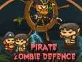 Juego Defensa de zombis piratas en línea