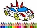 Juego De vuelta a la escuela: Coloreando coches de GTA en línea