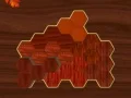 Juego Puzzle Hexagonal de Bloques de Madera en línea