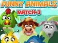 Juego Animales Divertidos Match 3 en línea Juego Animales Divertidos Match 3 en línea