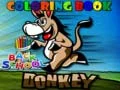 Juego De vuelta a la escuela: Libro para colorear 'Burro' en línea