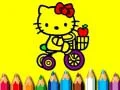 Juego De vuelta a la escuela: Coloreo de dulce gatito en línea